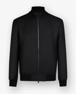 Store Wollen Bomber Mannen Jassen