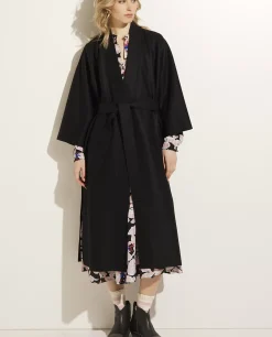Hot Wollen Kimono Jas Vrouwen Jassen