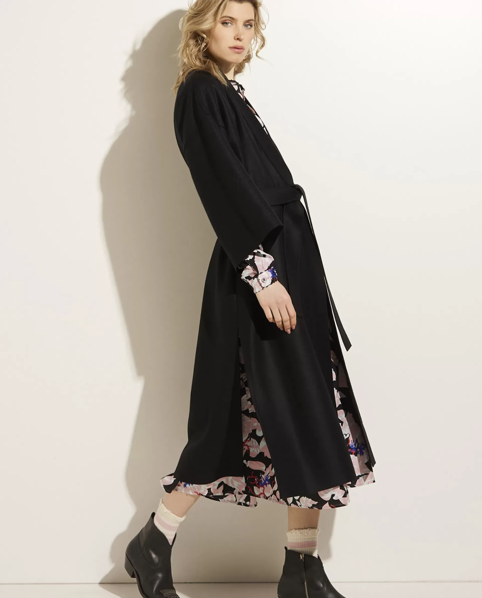 Hot Wollen Kimono Jas Vrouwen Jassen