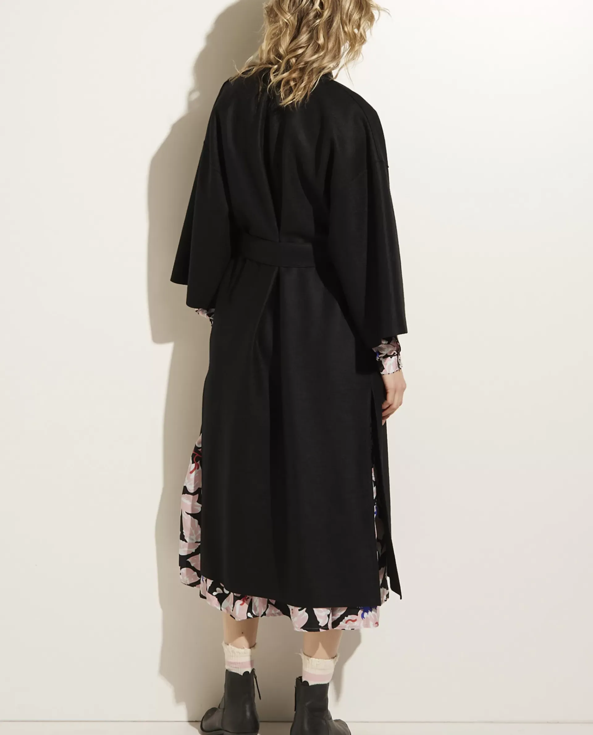 Hot Wollen Kimono Jas Vrouwen Jassen