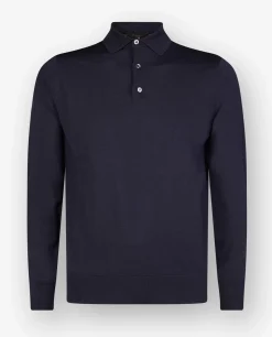 Discount Wollen Polo Mannen Knitwear