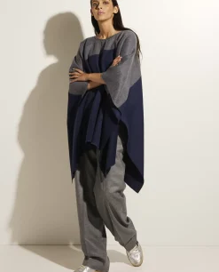 Flash Sale Wollen Poncho Vrouwen Knitwear