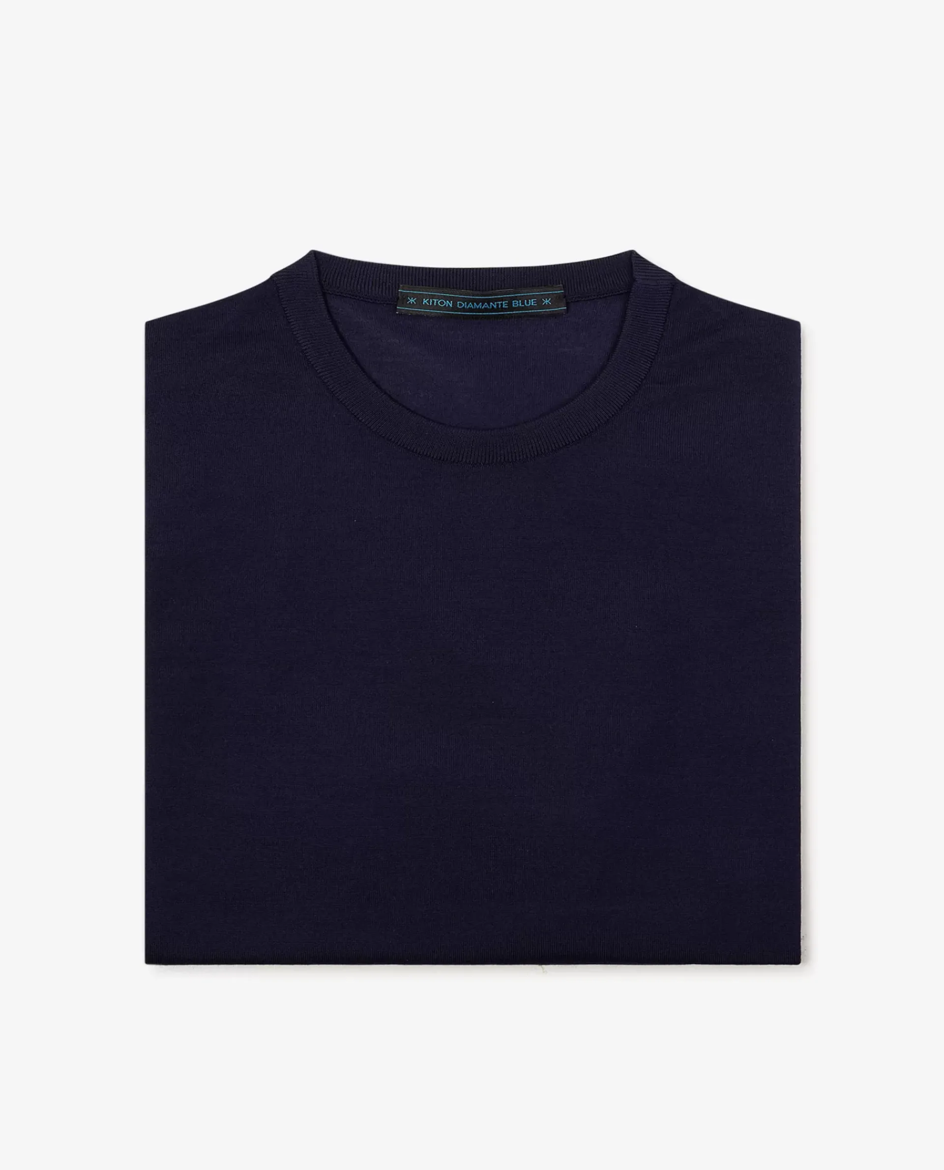 Store Wollen Ronde Hals Trui Mannen Knitwear