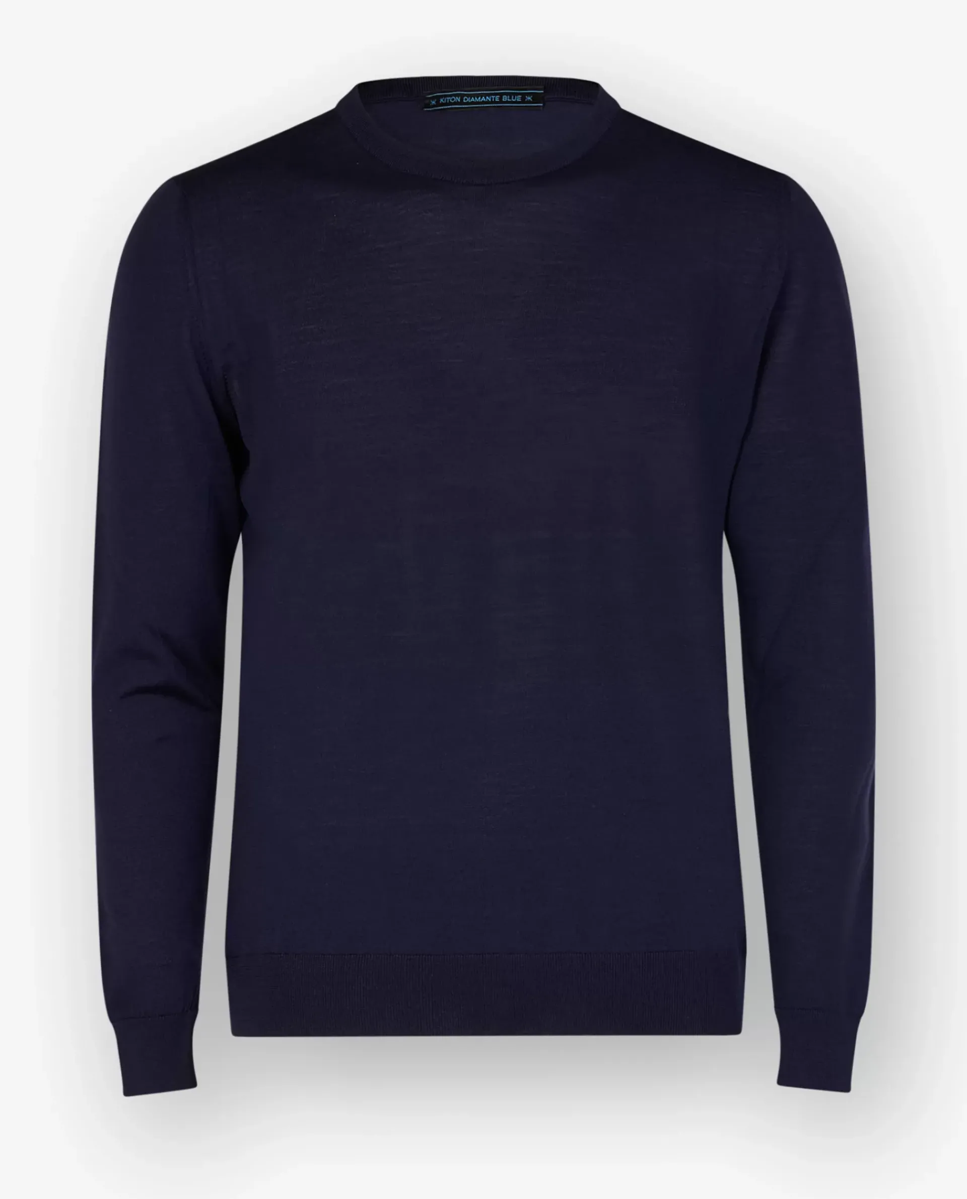 Store Wollen Ronde Hals Trui Mannen Knitwear