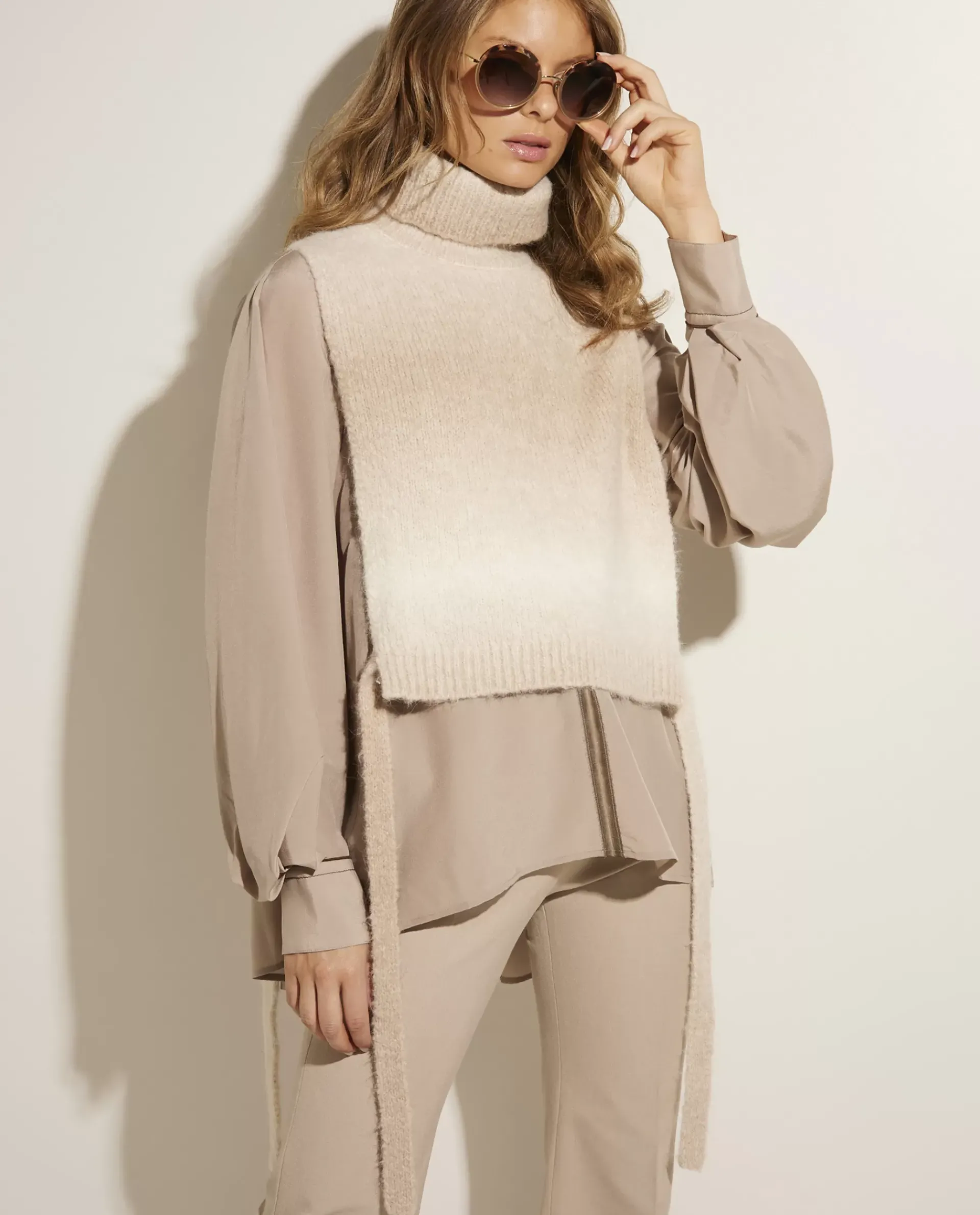 Online Wollen Spencer Vrouwen Knitwear