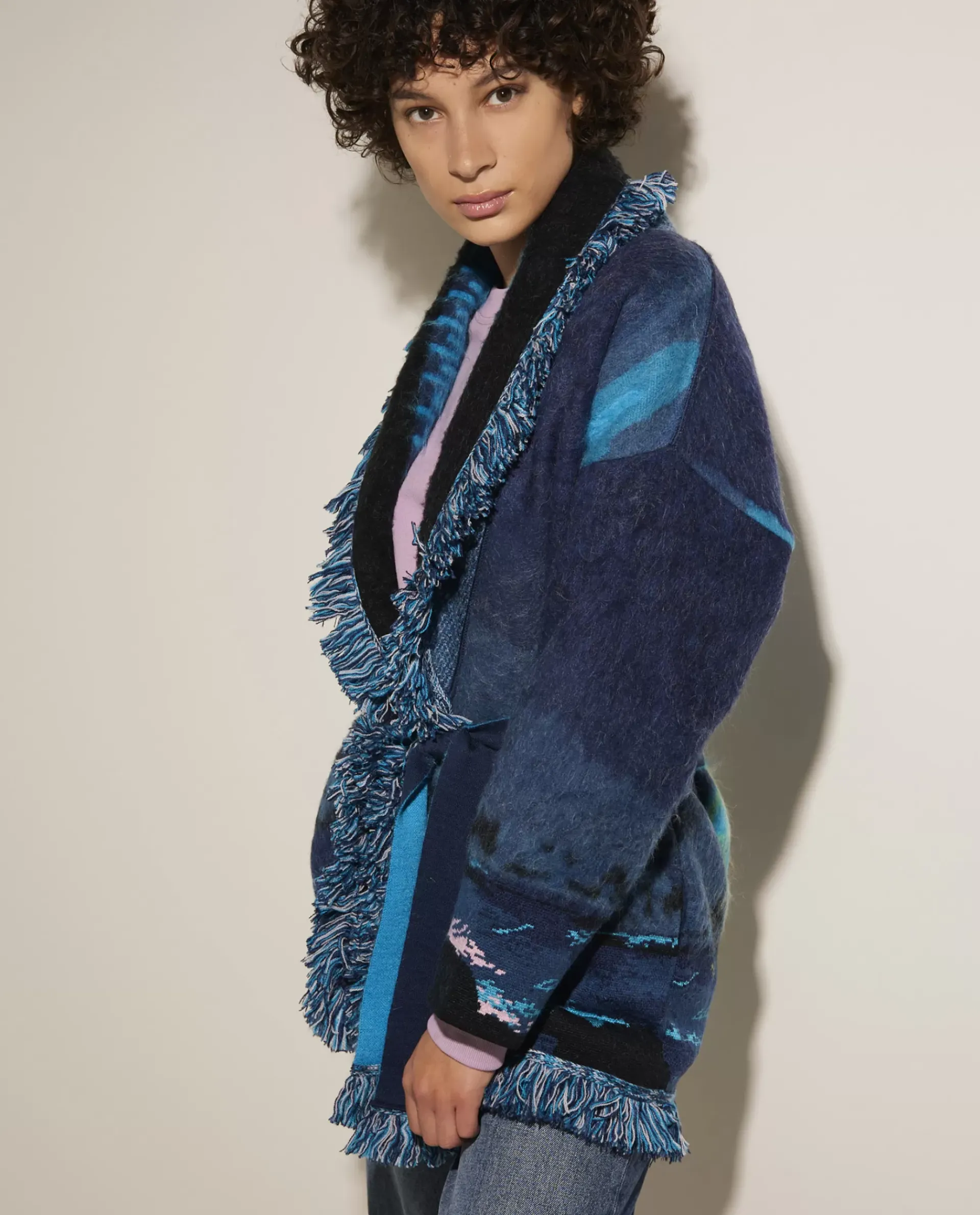 Fashion Wol-Mix Aurora Vest Vrouwen Knitwear