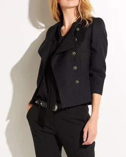 Store Wol-Zijden Blazer Vrouwen Blazers