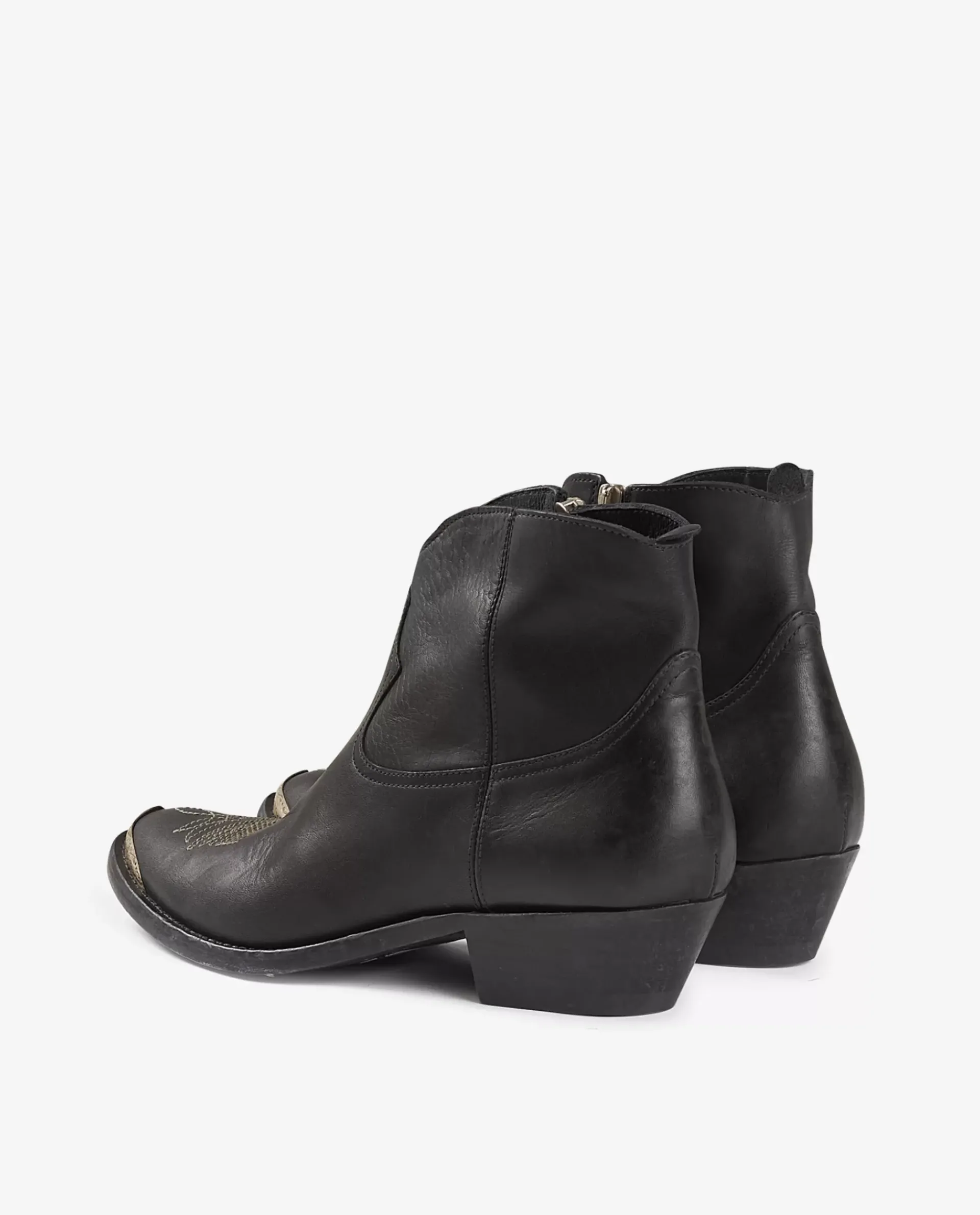 New Young Leren Enkellaarzen Vrouwen Schoenen