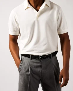 Discount Zijde Katoenen Polo Mannen Polo