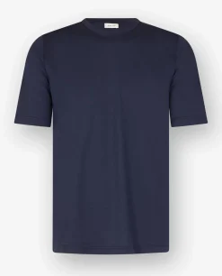 Clearance Zijde Katoenen T-Shirt Mannen T-Shirts