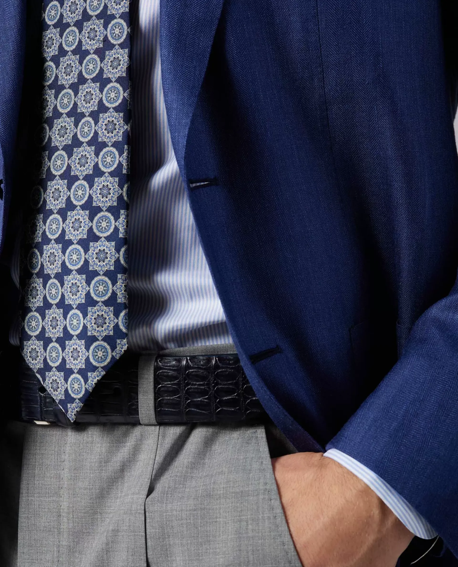 Fashion Zijden Das Mannen Dassen