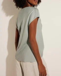 Store Zijden Top Vrouwen Tops