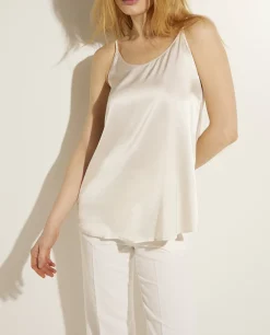 Online Zijden Top Vrouwen Knitwear
